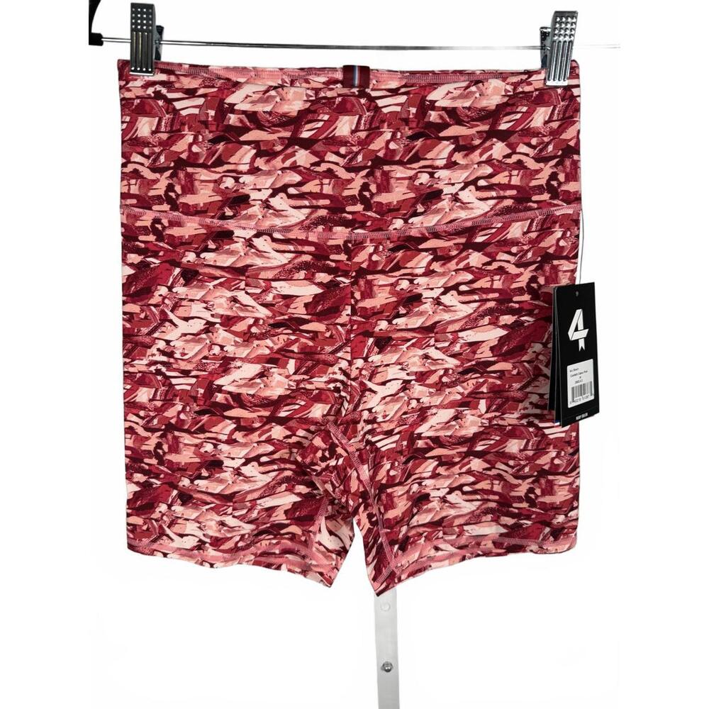 NWT Fourlaps Arc shorts Confetti Camo Pink Size M